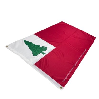 3rd new england flag 3 x 5 ft. double nylon embroidered outdoor