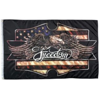 freedom eagle patriotic flag 3x5 ft