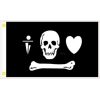 Stede Bonnet the gentleman pirate flag in 3x5 feet