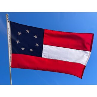 1st national flag 7 stars and bars double nylon embroidered flag 2x3 3x5 4x6 5x8 6x10 8x12 10x15 ft