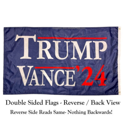 trump vance 2024 flag blue 3 x 5 outdoor double sided flags