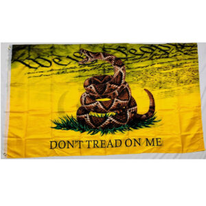 we the people don't tread on me snake flag for sale double sided