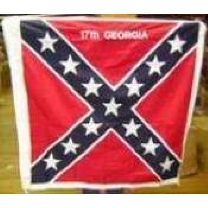 17th infantry georgia cotton flag