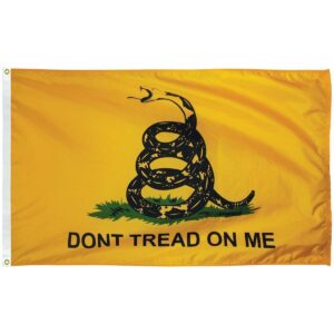 gadsden flag double sided outdoor 3x5 feet nylon