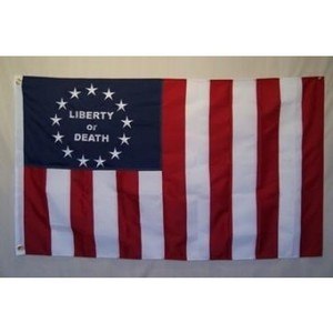 hunter flag sons of liberty emabroidered liberty or death flag for sale