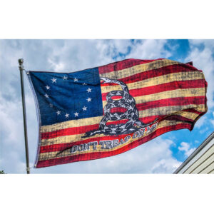 patriotic dont tread on me usa flag