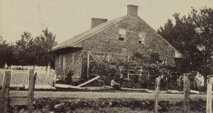 General Lee HQ the Mary Thompson house at Gettysburg