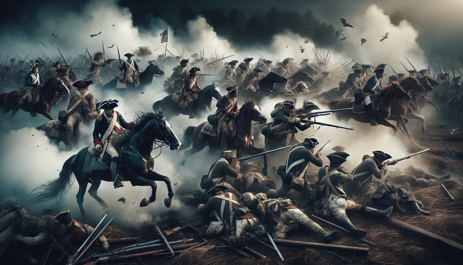 Declaration of Independence: The Betsy Ross Flag in Revolutionary War Battles