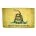 Buy vintage Gadsden flag 3x5 ft — aged Dont Tread on Me tea-stained rattlesnake banner by UltimateFlags.com