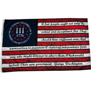 when tyranny becomes law flag double sided flags for sale 3x5 feet