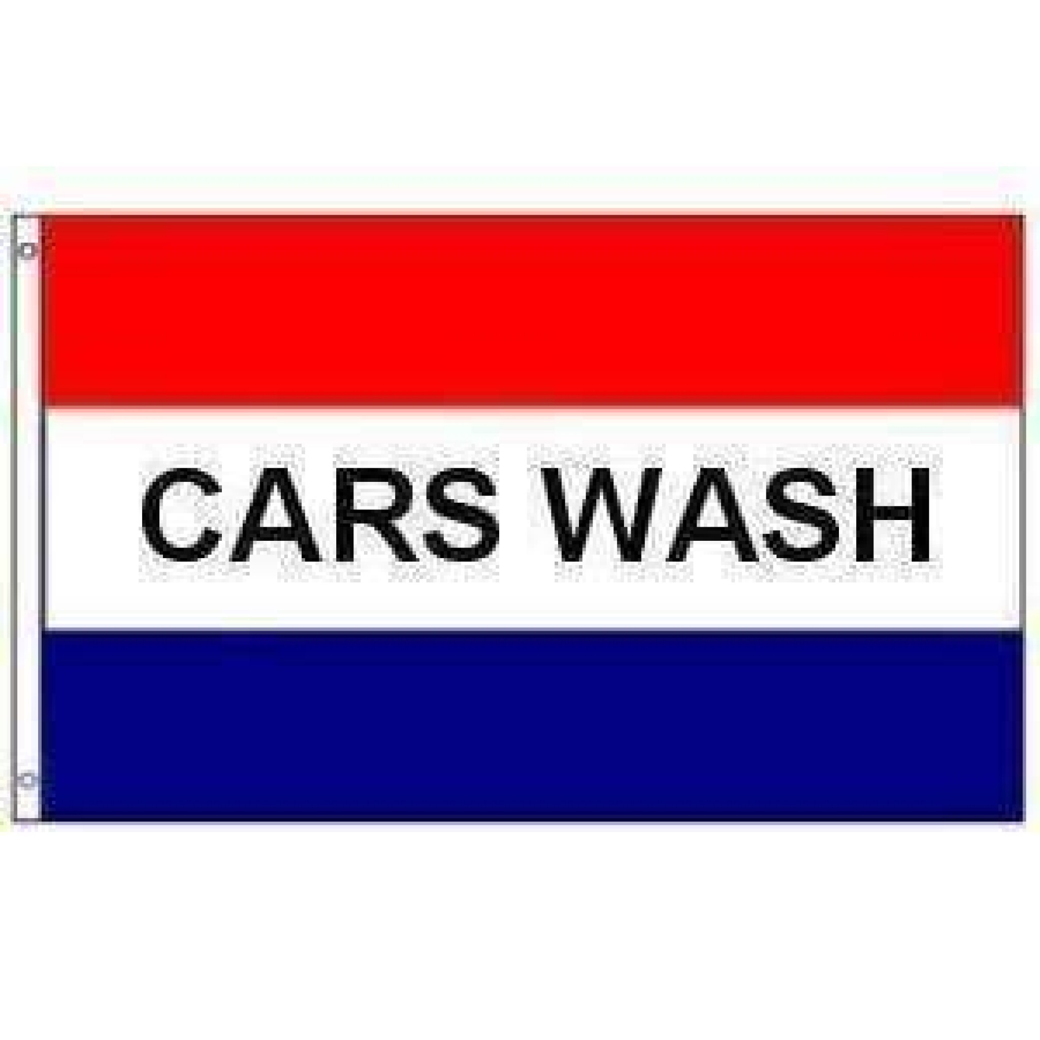 Cars Wash Flag (sign flag) 3 X 5 ft. Standard Ultimate Flags