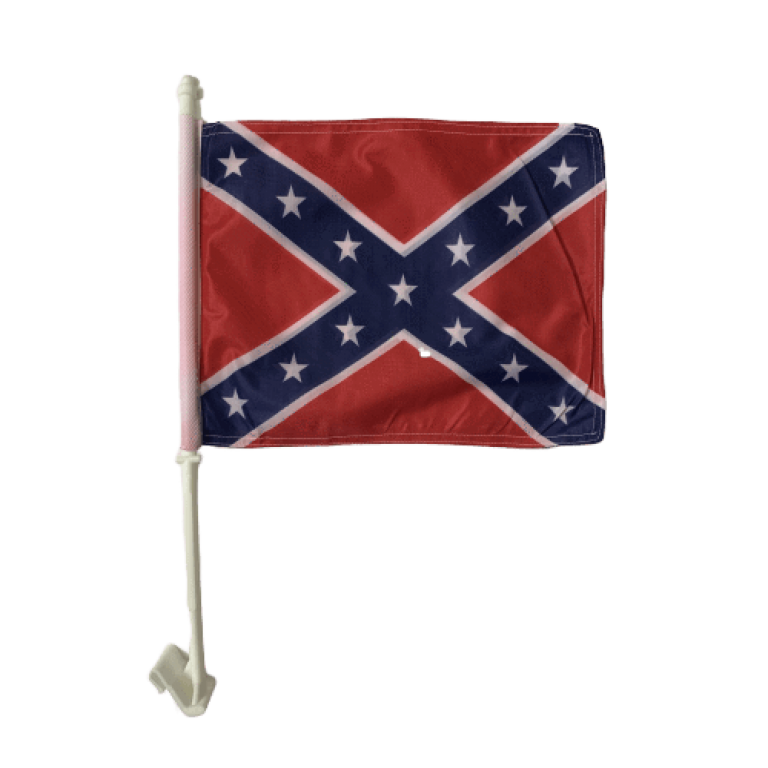 Confederate Car Flag Double sided Made in USA Ultimate Flags