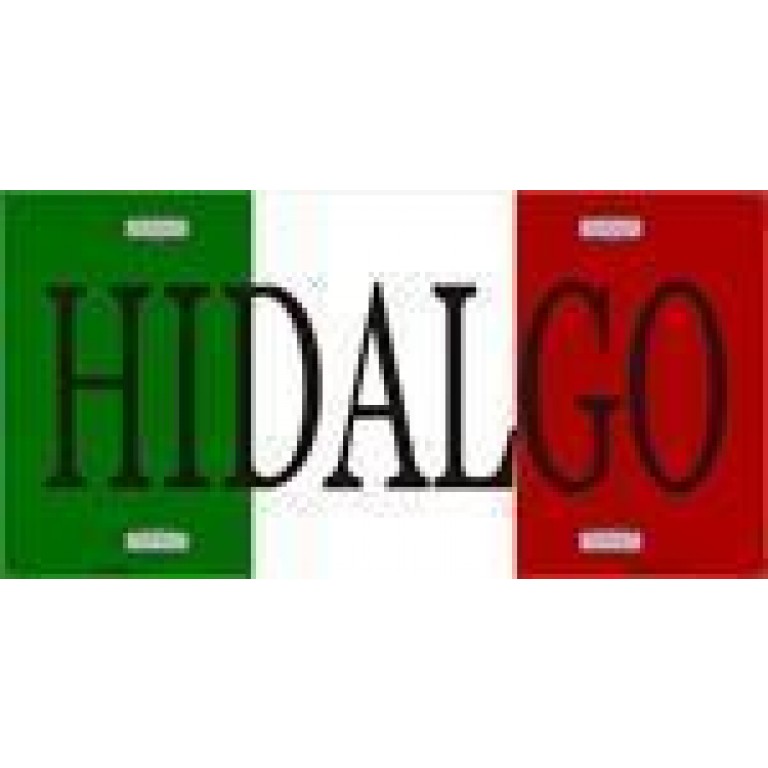 Hidalgo, Mexico License Plate