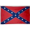 Rebel Flag - Confederate Flag -  Nylon Embroidered - Collectors Edition 12x18inch, 2x3, 3x5, 4x6, 5x8, 6x10, 8x12, 10x15, 12x18, 20x30, 30x50 ft