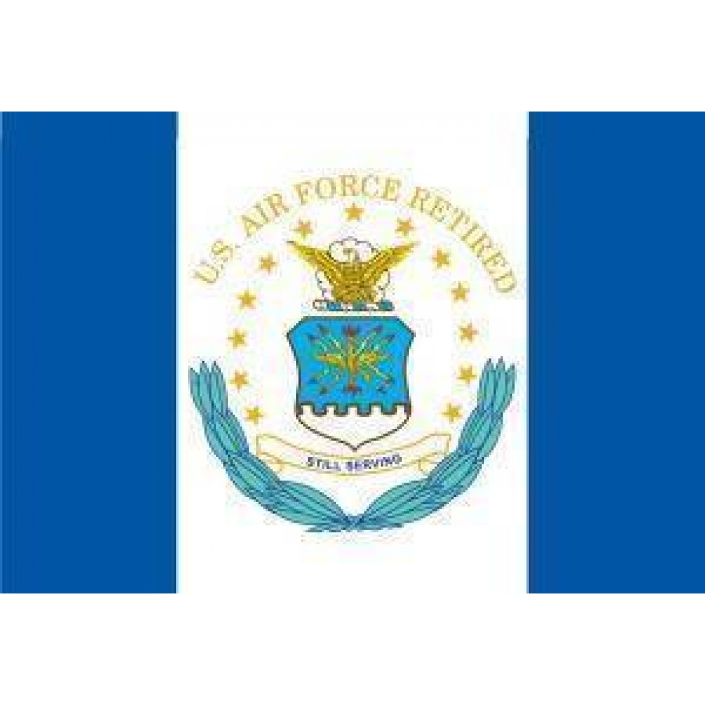 U.S. Air Force Retired Flag 3 X 5 ft. Standard