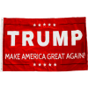 Trump Make America Great Again Flag -Red Nylon USA Made!
