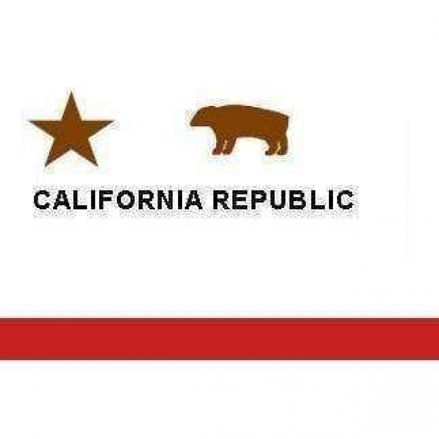 California Republic Flag 3 X 5 ft. Standard
