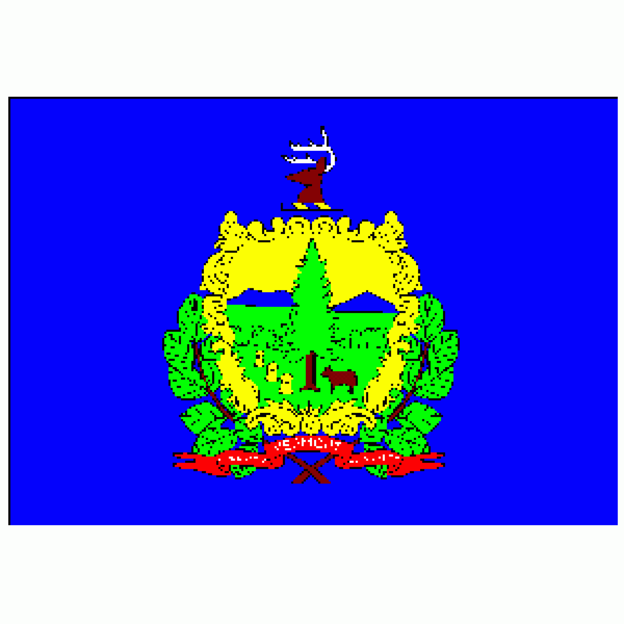 State of Vermont Flag 4 X 6 ft. Large