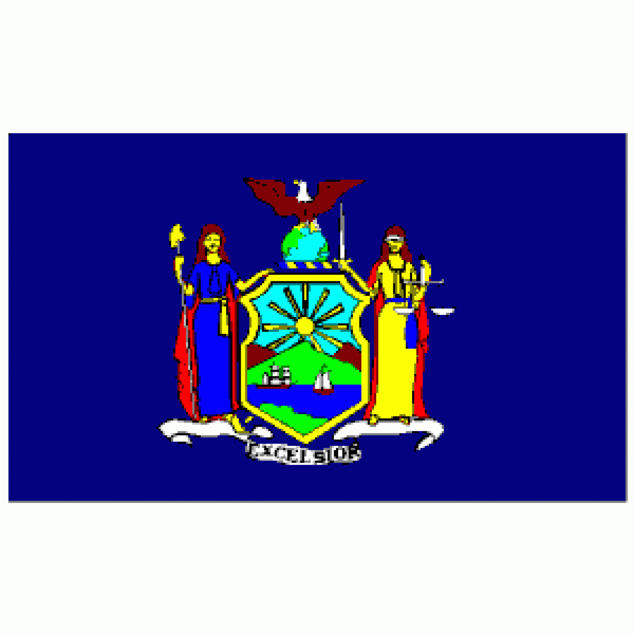 Buy State of New York Flag 4 X 6 inch 10 pack for sale, NY Flag 4 X 6