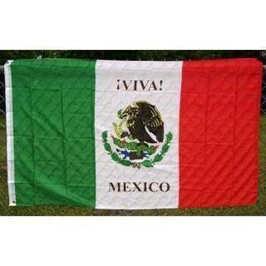 Viva Mexico Flag 3 X 5 ft. Standard Ultimate Flags