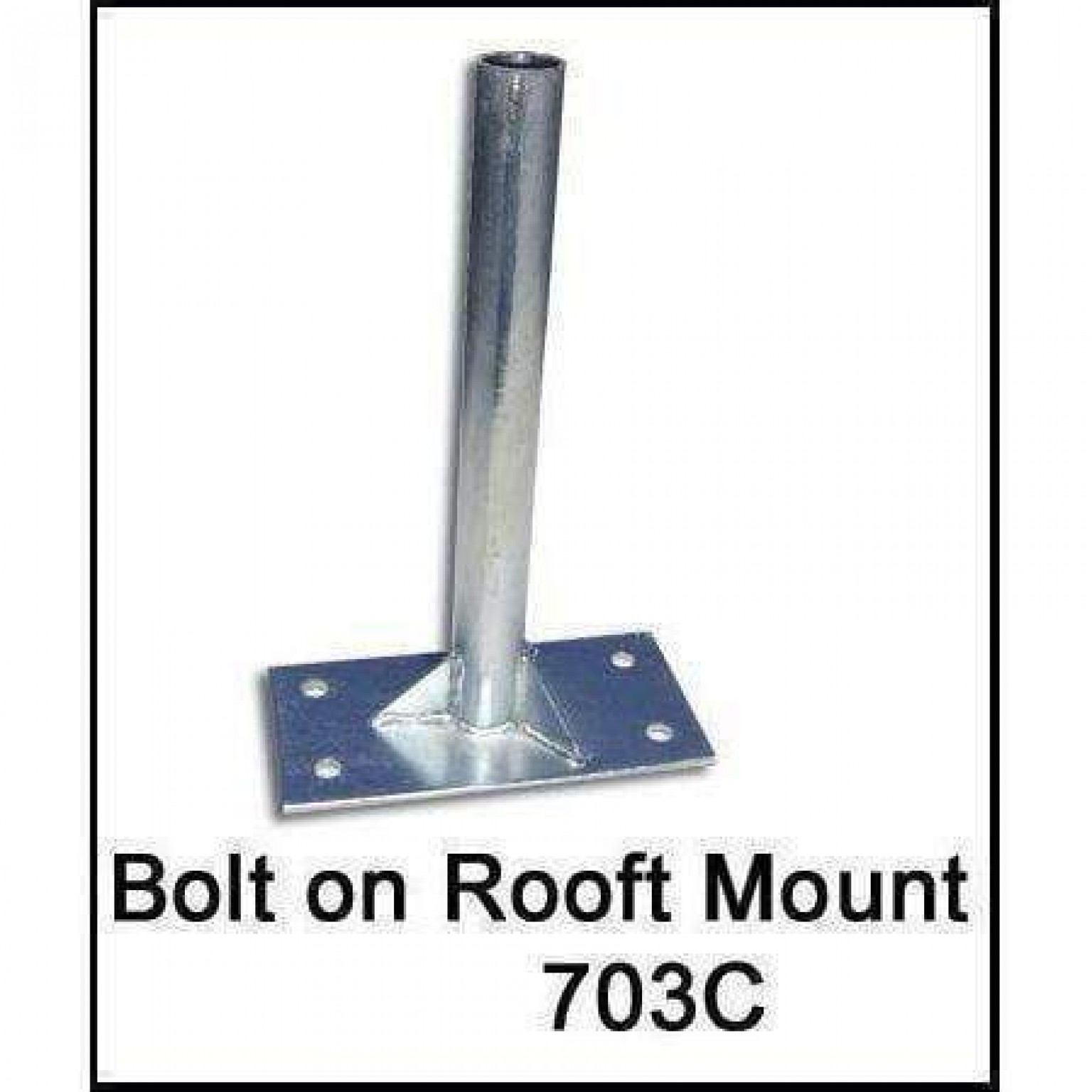 Flag Bolt On Roof Mount