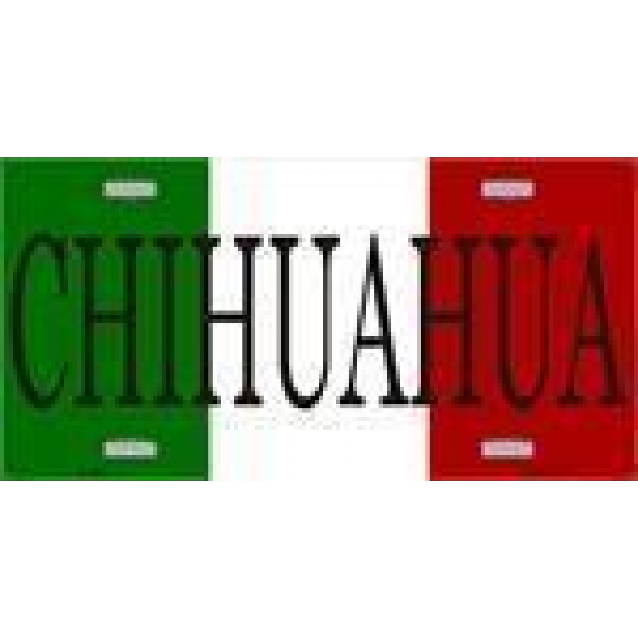 Chihuahua, Mexico License Plate