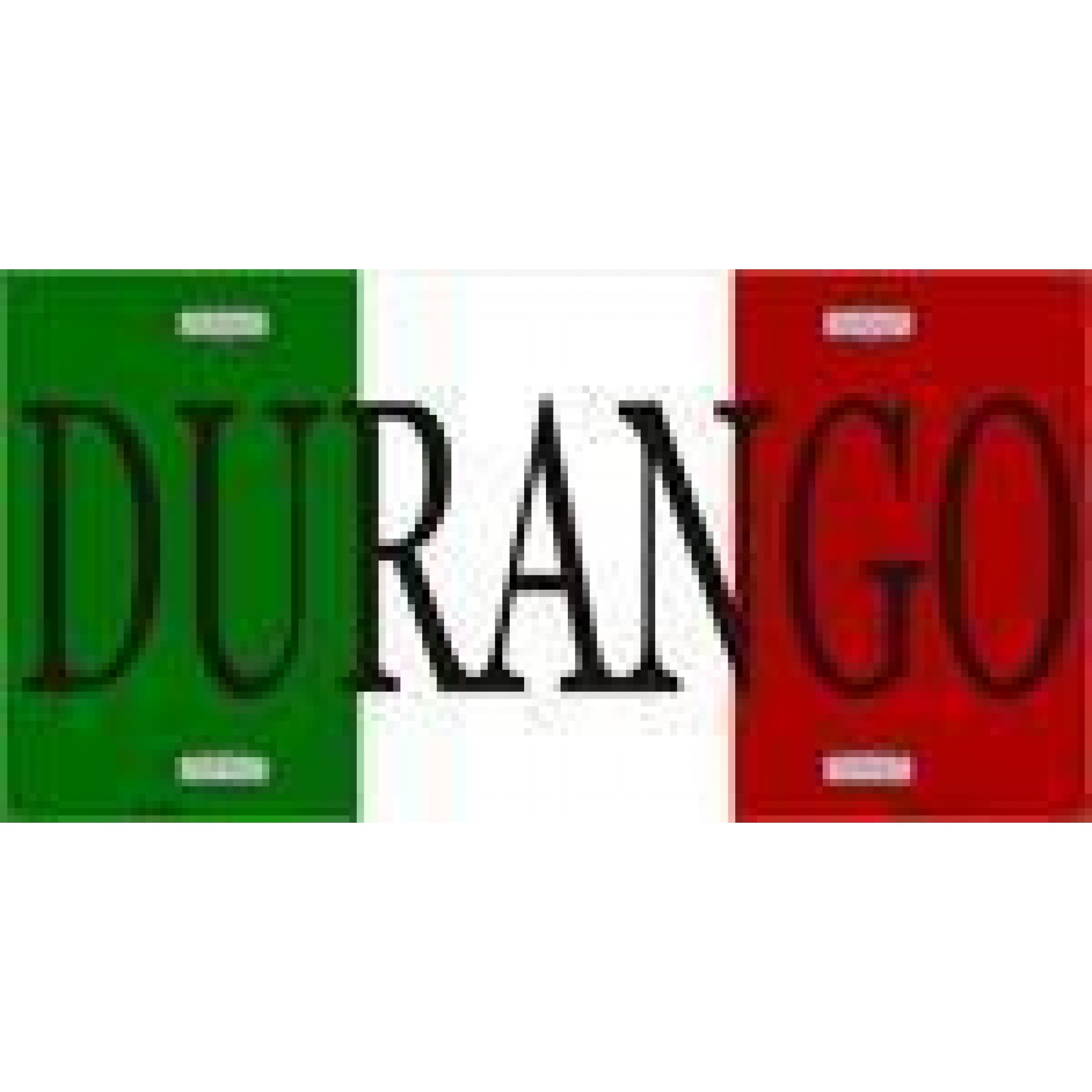 Durango, Mexico License Plate