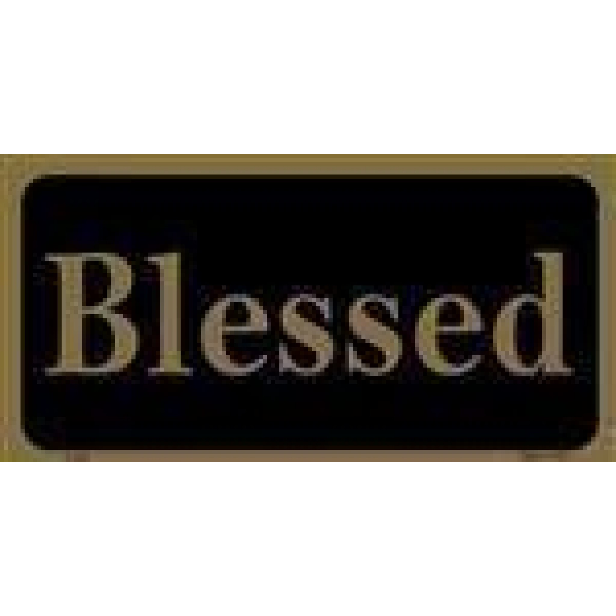 Blessed License Plate