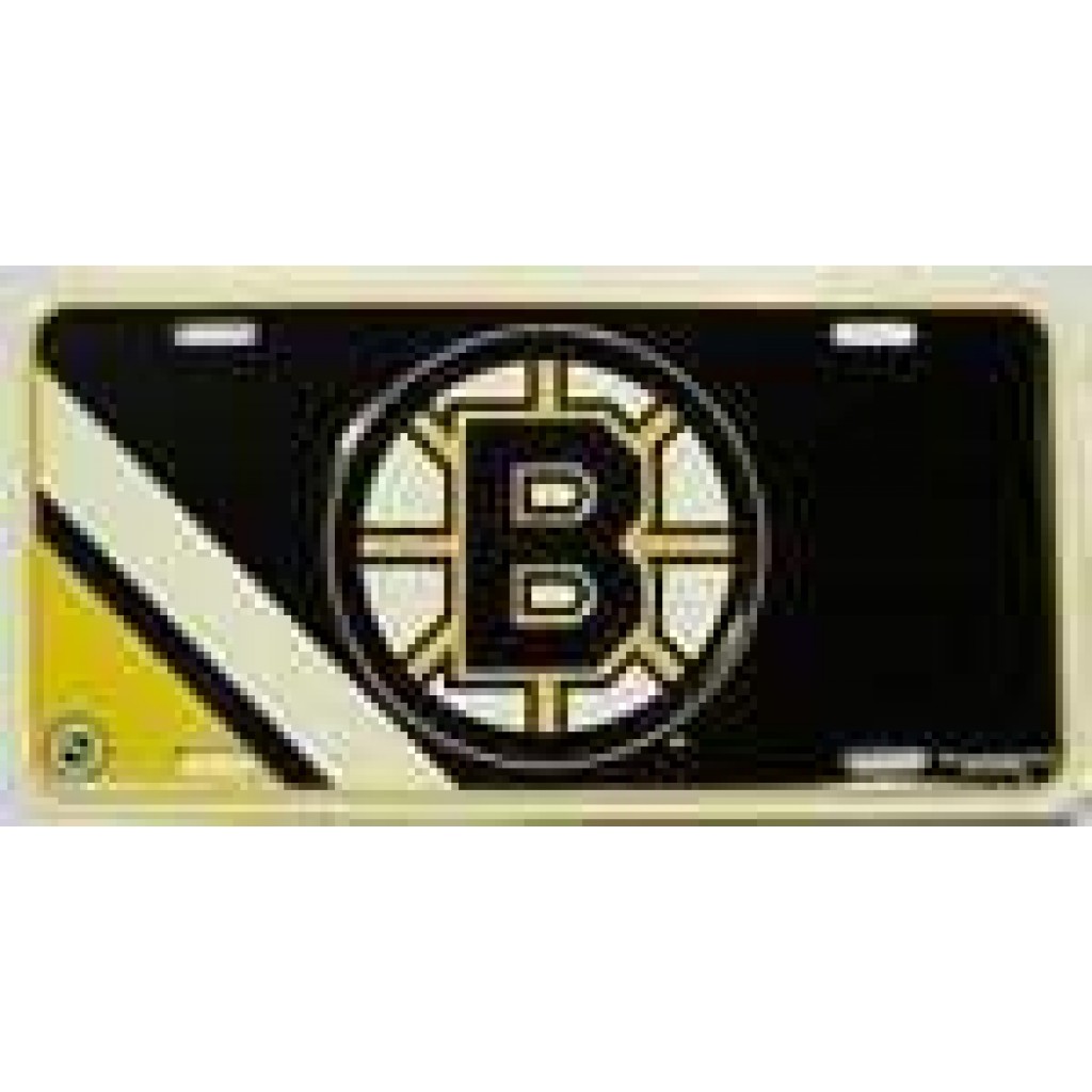 Boston Bruins NHL License Plate Ultimate Flags