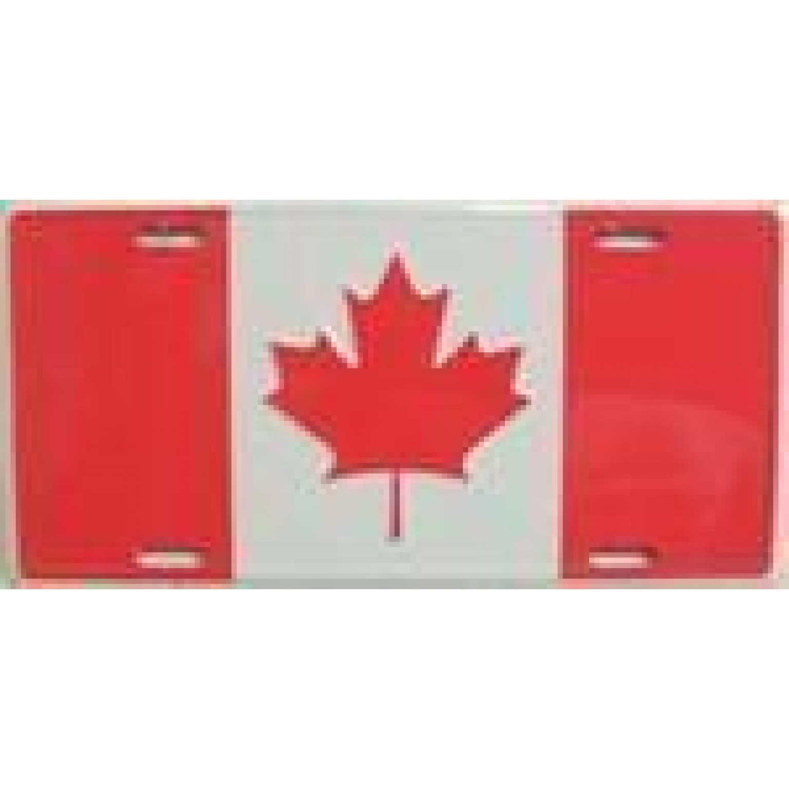 Canada Flag License Plate