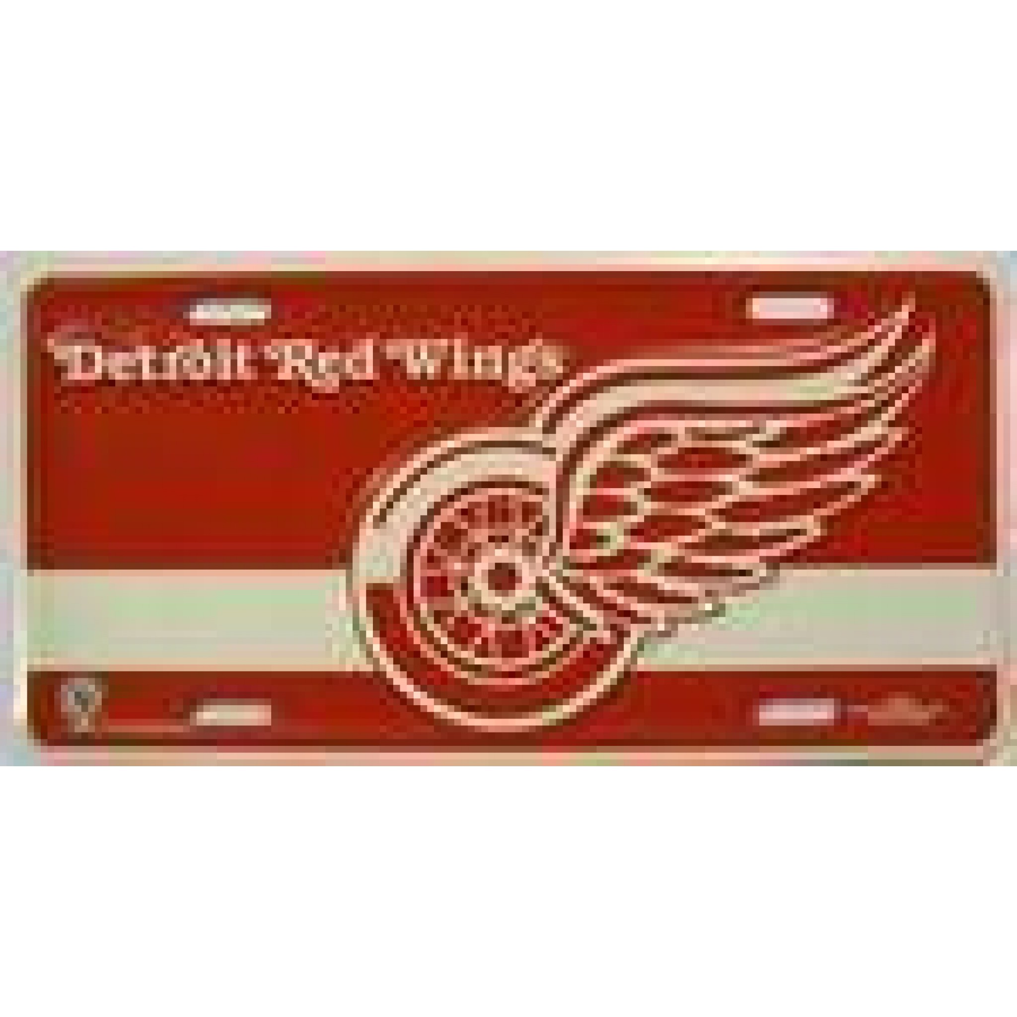 Detroit Redwings NHL License Plate