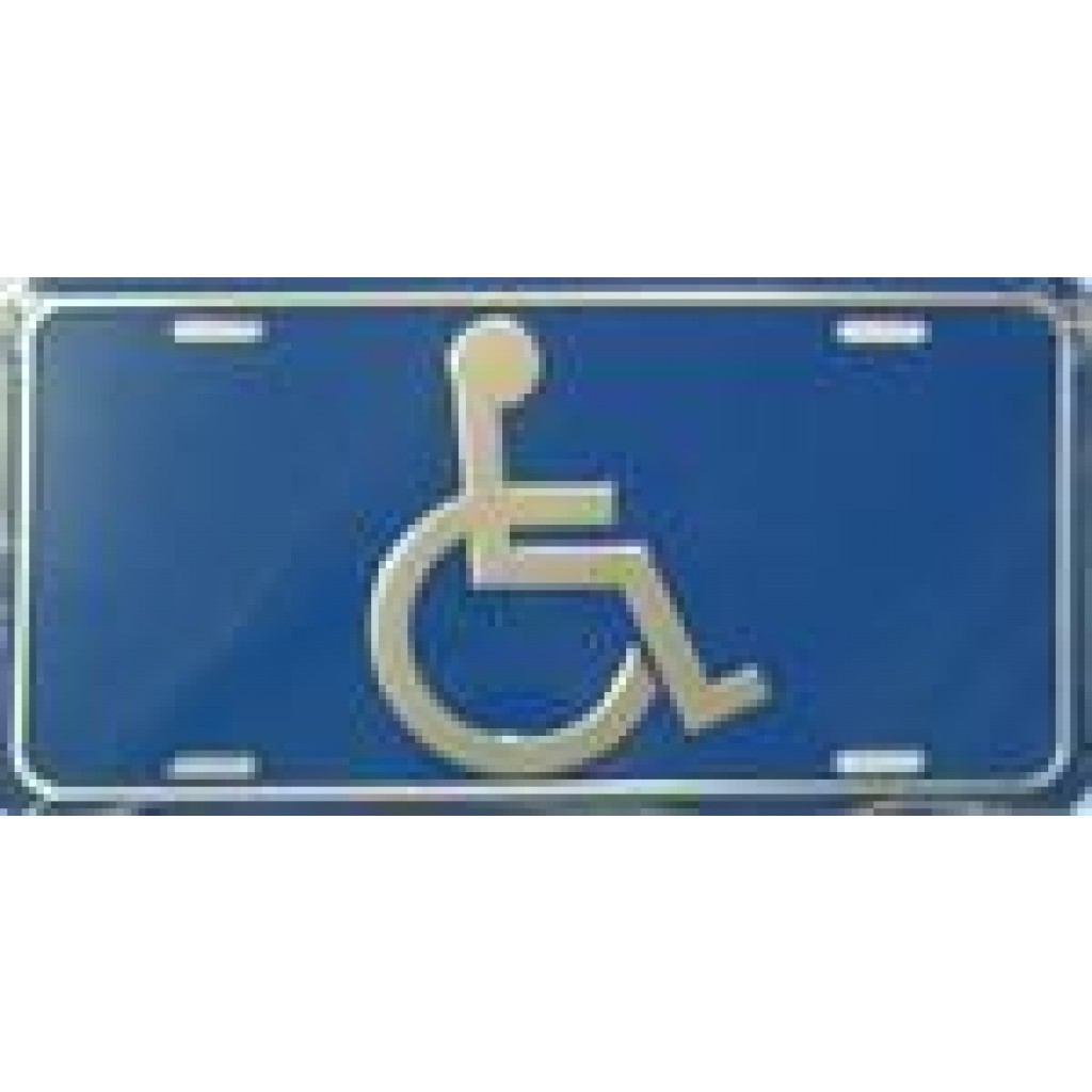 Handicap Logo License Plate