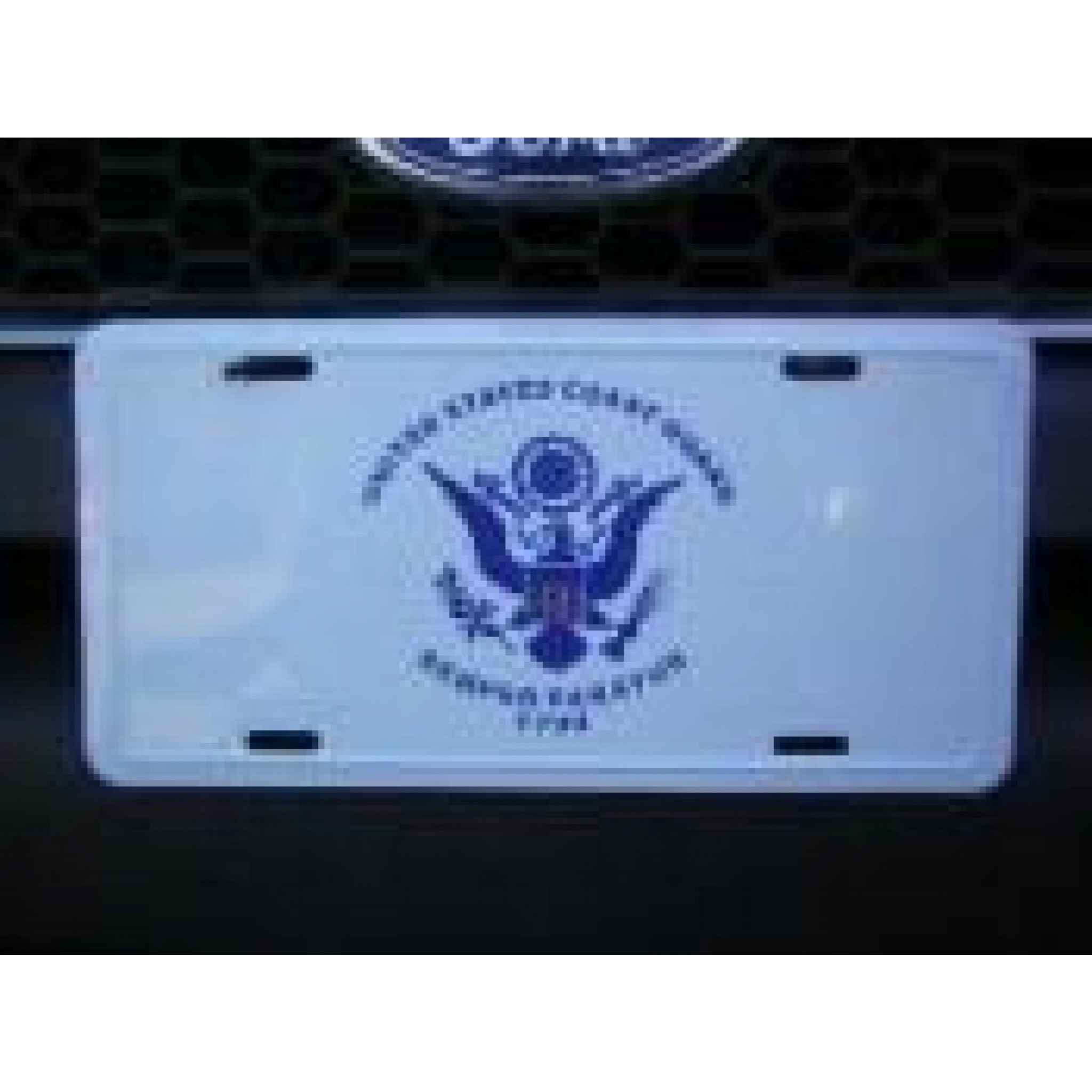 US Coast Guard License Plate
