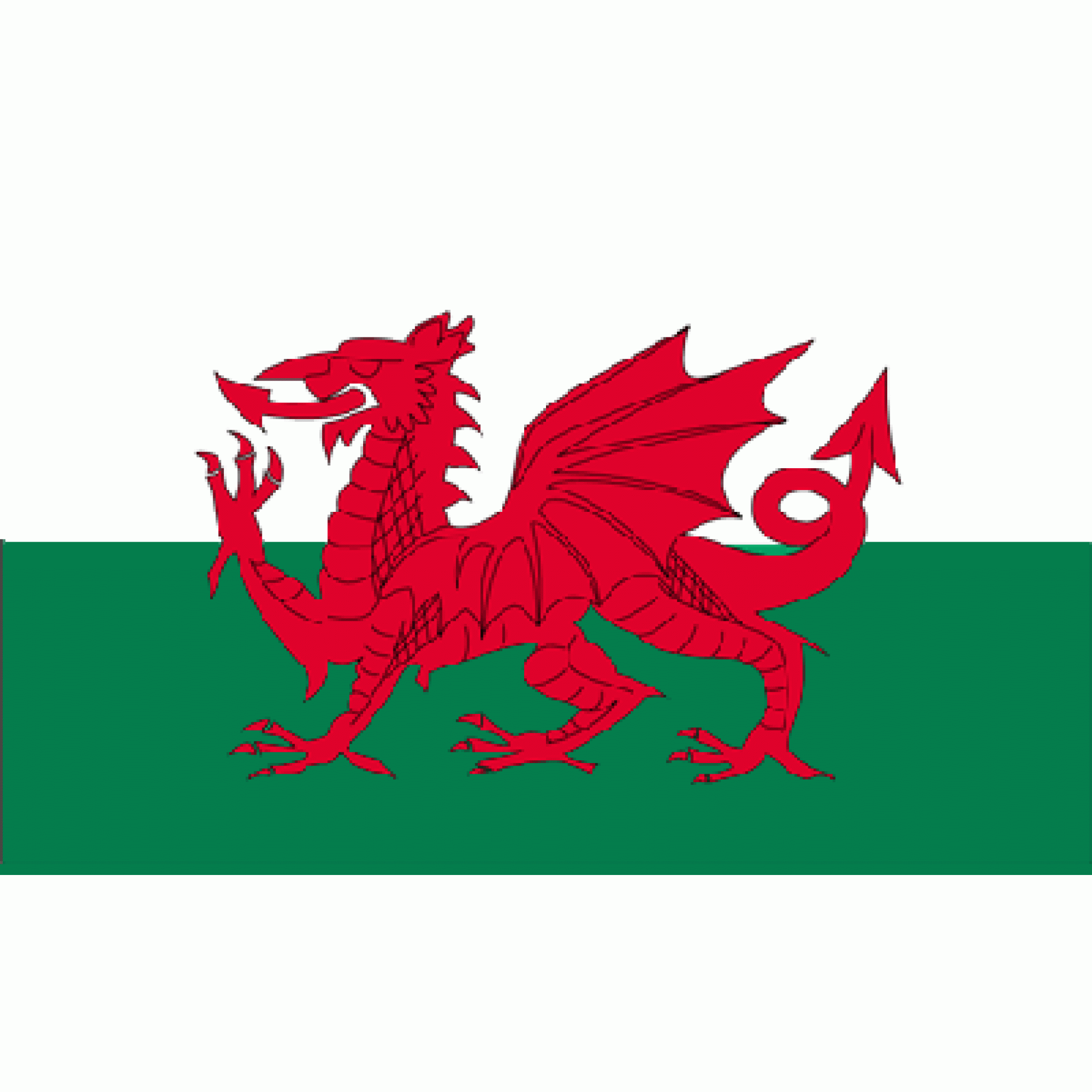 Wales 3 x 5 Nylon Dyed Flag (USA Made) Ultimate Flags