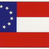 First national Confederate Flag - 11 Stars in a circle - Stars & Bars - 3 X 5 ft. - Standard