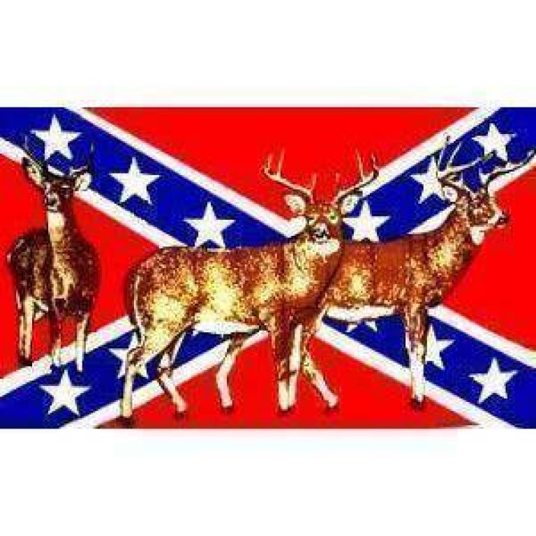 Rebel Deer Flag 3 X 5 ft. Standard Ultimate Flags