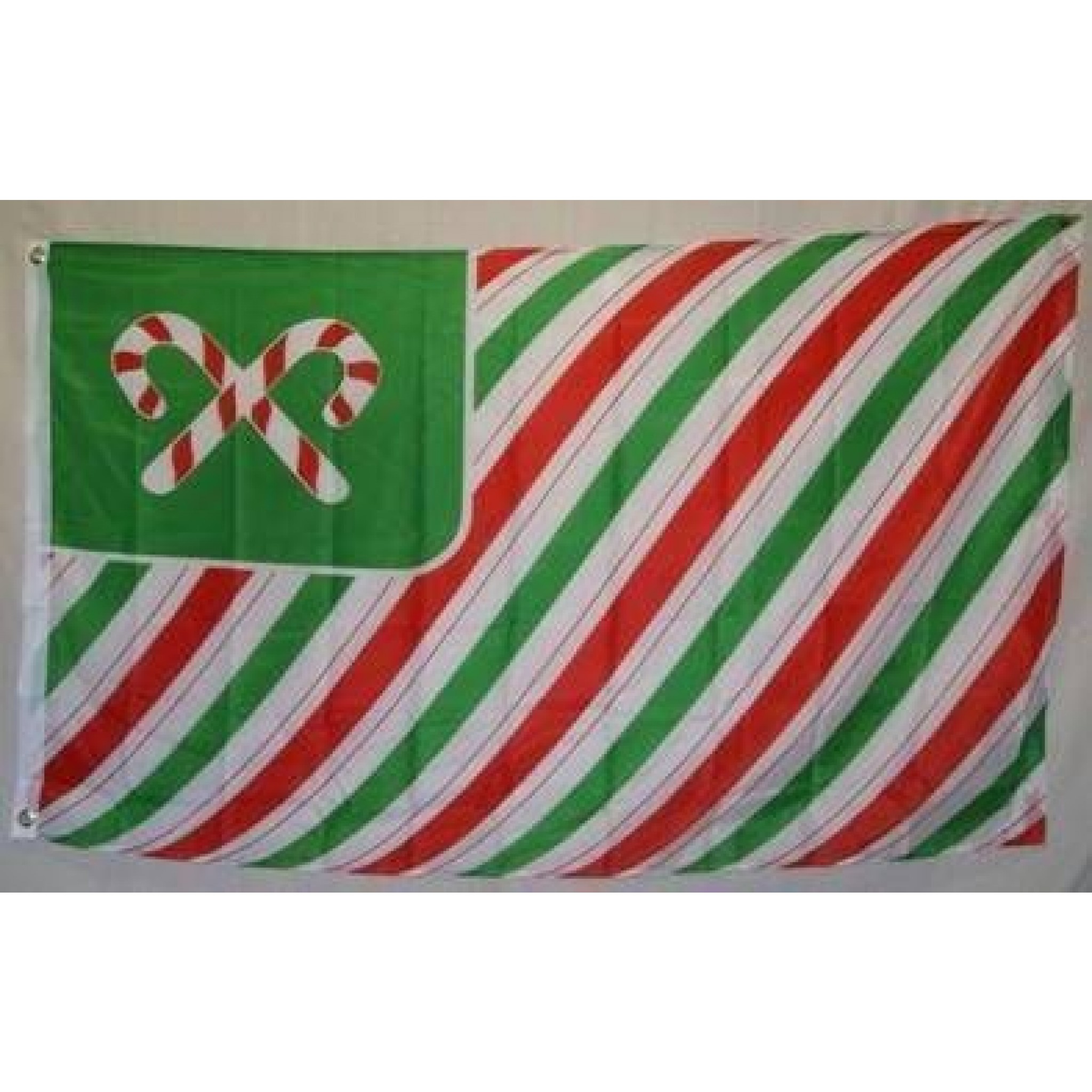 Candy Cane Christmas Flag 3 X 5 ft. Standard