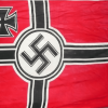 German Nazi War flag 1938-1945 "Kriegsmarine" 2 X 3 ft. Cotton Embroidered